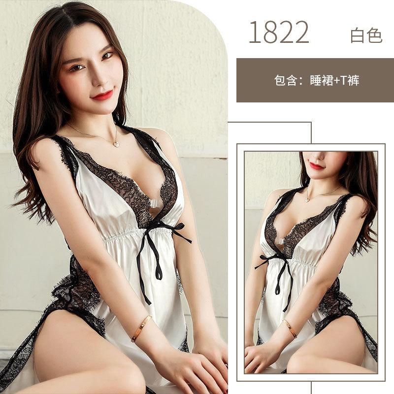 

Сексуальное нижнее белье имитация атласа крест подвязки кружево открытая грудь боковые разрезы average size [wearable weight: within 65kg]