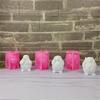 Lovely Animal Candle Molds Castings Molds 3D Bird Silicone Moulds Epoxy Resin Molds Plasters Molds Ornament Molds