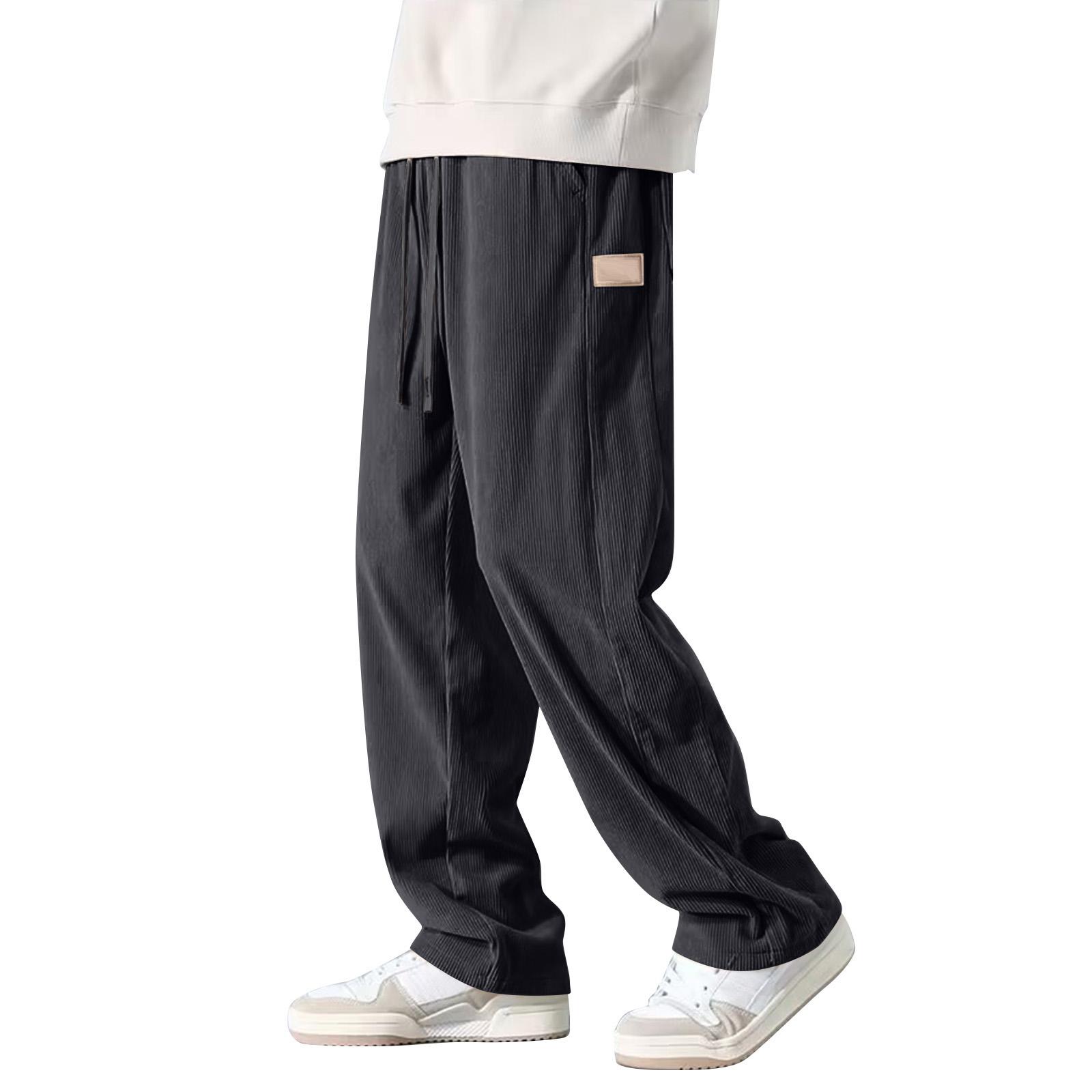 Мужские цветные вельветовые брюки Мужские повседневные модные брюки L