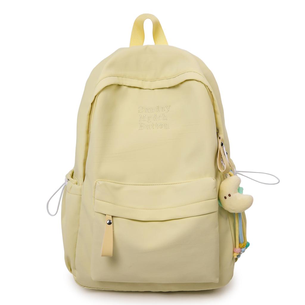 Schoolbag Small Fresh Schoolbag for Girls Junior High School Students 1011 New Japanese Large-capacity Versatile Backpack Simple Student Backpack