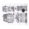 Scrapbook Photo Cards Rubber Stamp Clear Transparent Stamps House