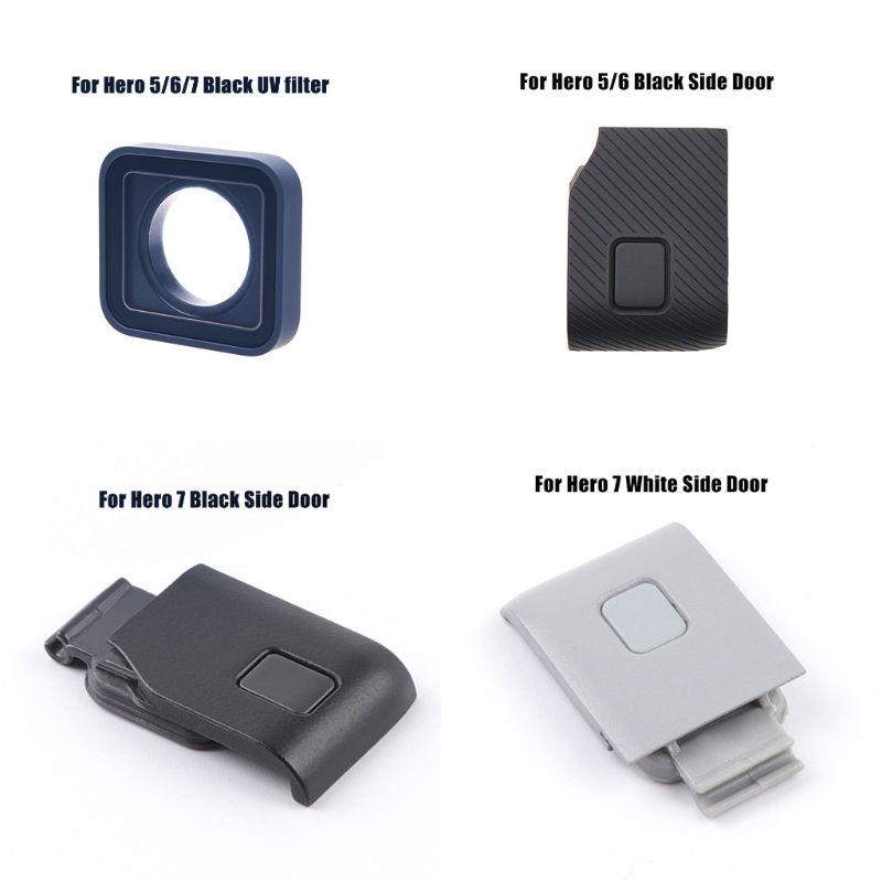 Rechargeable Side Cover for Case Replacement Battery Lid Door Cover Can For Black Sport Camera Accessories