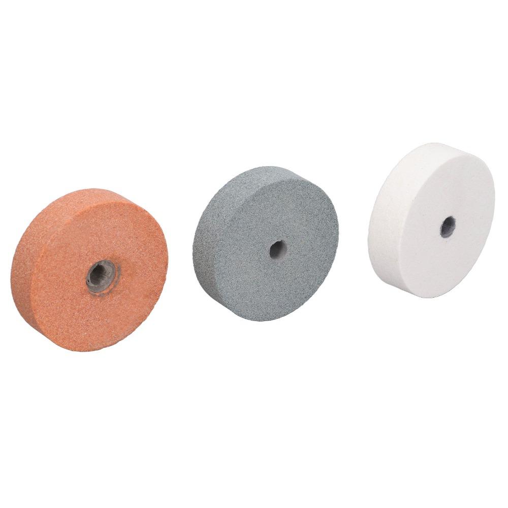 Carbide Buffing Wheel Round Abrasive Stone Sharpening and Polishing Metal, Wood, Glass, Ceramic