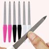 5/ 10Pcs Double-sided Metal Nail Files Buffer Polishing Manicure Pedicure Beauty Tools