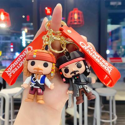 Key Chain Doll Small Gift Captain Jack Doll Key Chain