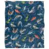 JQ Licensing Jl-Jp-Jq Silky Compass Fishing Supersoft Blanket