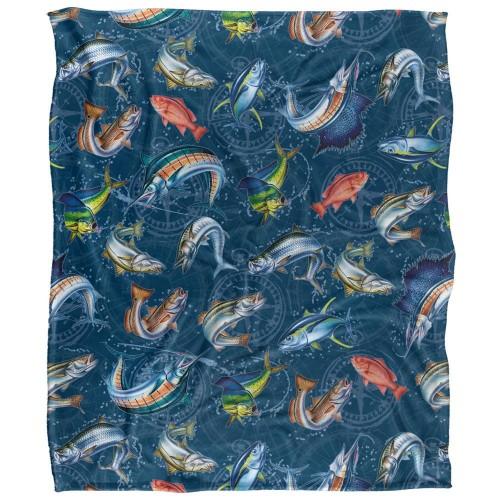 JQ Licensing Jl-Jp-Jq Seidiger Kompass Angeln Superweiche Decke