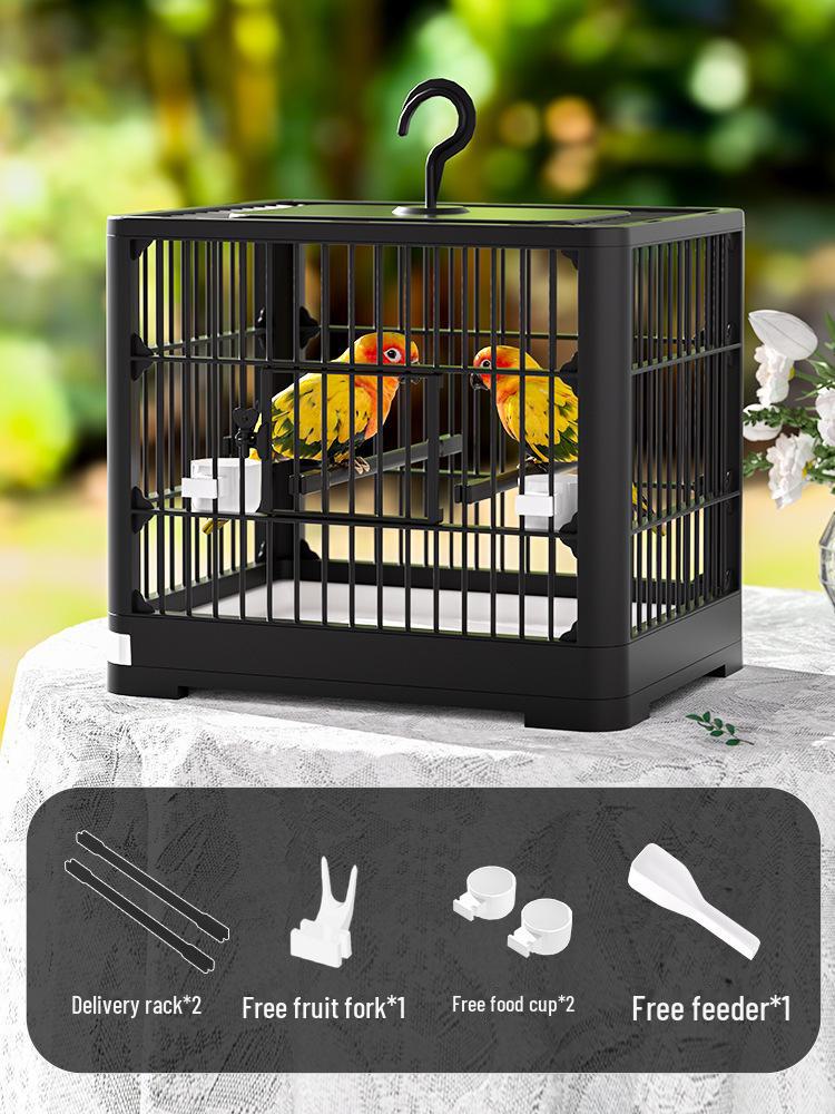 

Большая дышащая уличная клетка для птиц Villa - Портативный и просторный дом для птиц Bird Cage