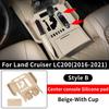 For Toyota Land Cruiser LC200 200 2008- Central Control Protective Sleeve Dust Cover Car Interior Decoration Accessories LHD