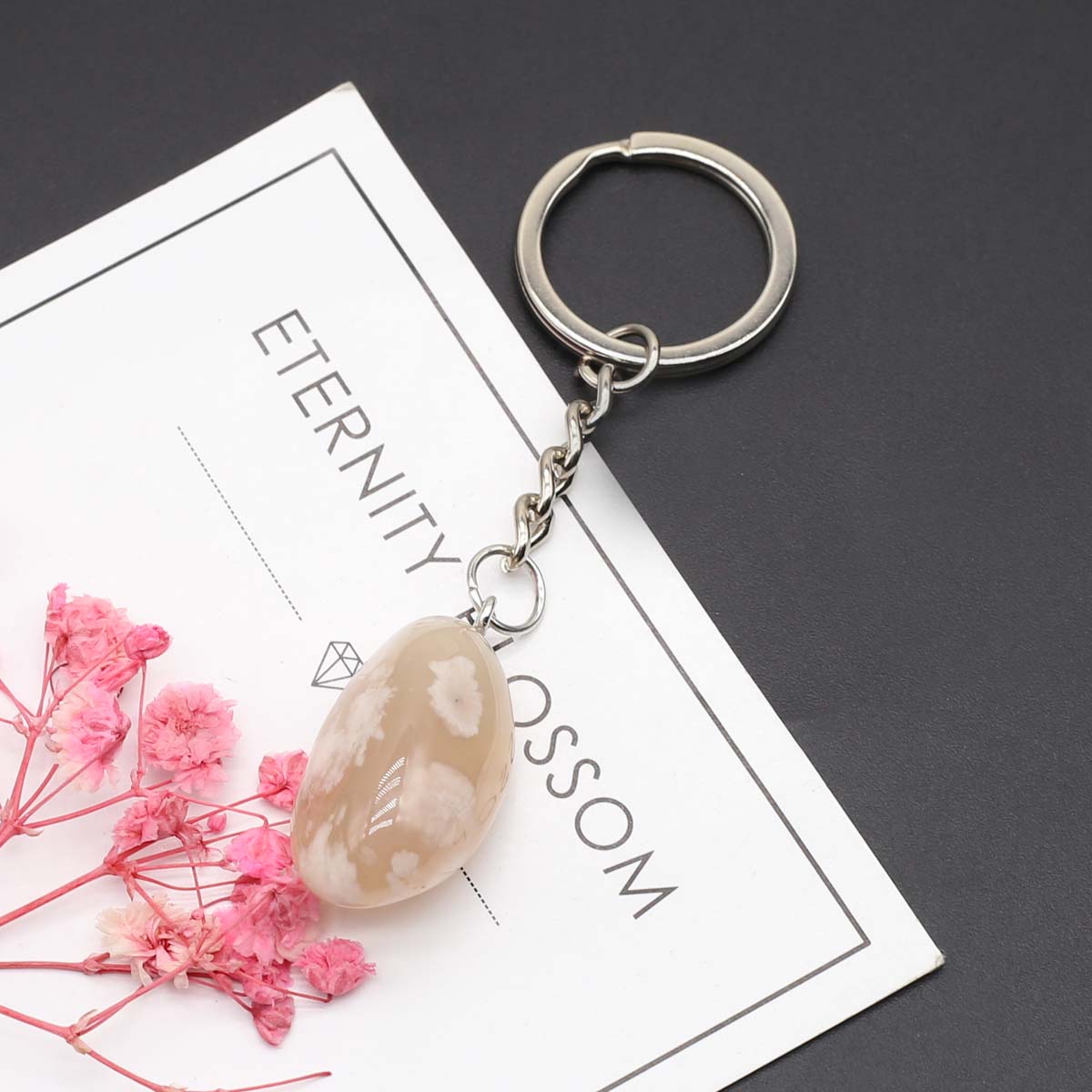 

Лидер продаж, персонализированный брелок из натурального камня, нерегулярный кулон, брелок унисекс для женщин и мужчин, ювелирные изделия, подарки 15x30-20x40mm