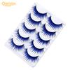 5Pairs Colorful Long Thick Fake Eyelashes