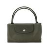 Longchamp Le Pliage Green 30 Recyceltes Material Ledergriff Tragetasche Damen Tragetasche Waldgrün 1623919479