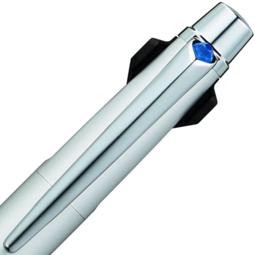 Mitsubishi Pencil Multi-Function Pen Jet Stream Prime 2&1 0.7 Silver Easy to Write MSXE330007.26