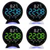 Alarm Clocks for Bedroom Digital Clock Night Light Digital Alarm Clock with Indoor Temperature Desk Clock for Bedroom