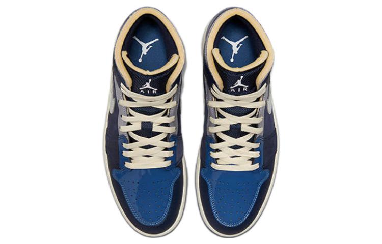 Jordan 1 Mid Se Craft Obsidian French Blue Ashen Slate White DR8868-400