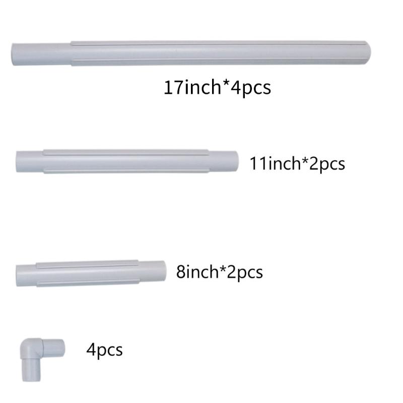 Sturdy PVC Craft Hoop For Crosses Stitching And Embroidery Projects Easy To Assemble Without Tool