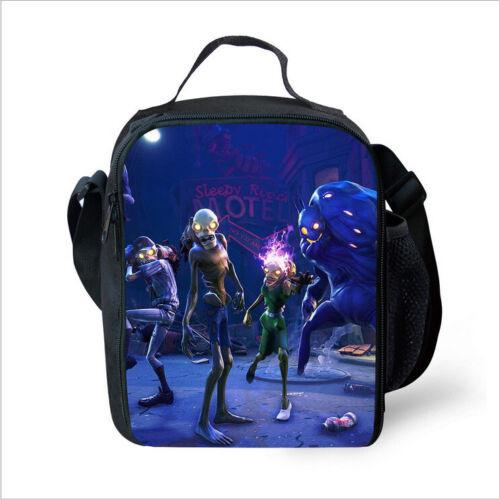 Sonic Lunch Bag Student Picnic Bag Oxford Cloth Cartoon Printed Portable Lunch Box Bag