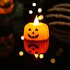 1-20PCS Halloween LED Pumpkin Electronic Candles Lights Halloween Horror Party Night Lights Home Porch Haunted House Decorations
