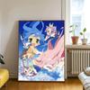 Cartoon L-Lucky S-Star ANIME   Classic Vintage Posters Whitepaper Prints Posters Artwork Kawaii Room Decor