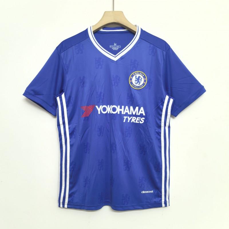 Vintage Retro Football Jersey Replica Club Match Shirt Short Sleeve Unisex Adult Winter Fall