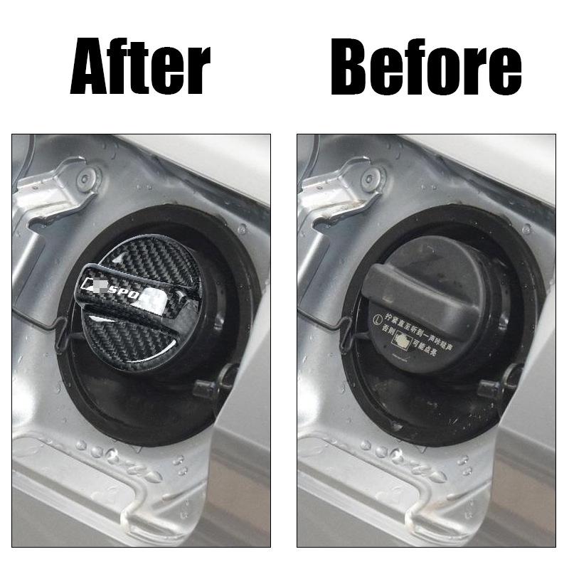 Universal Carbon Fiber Fuel Tank Cap for BMW, Honda, Toyota