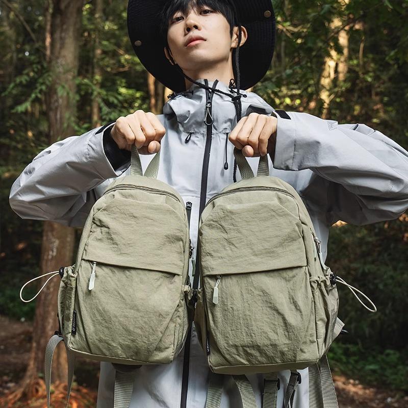 Schoolbag Multifunctional dual-purpose breast bag Men's and women's small backpack Outdoor mountaineering small backpack Lightweight waterproof travel