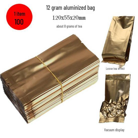 Small 5g Vacuum-Sealed Black & Green Tea Pack with Aluminum Foil Lining