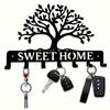 Personalized Metal Key Hanger Tree Wall Decor Rustproof Durable Housewarming Gift