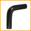 1 Set 19mm 0.75" ID 90 Degree Elbow Engine Silicone Hose Black Replacement