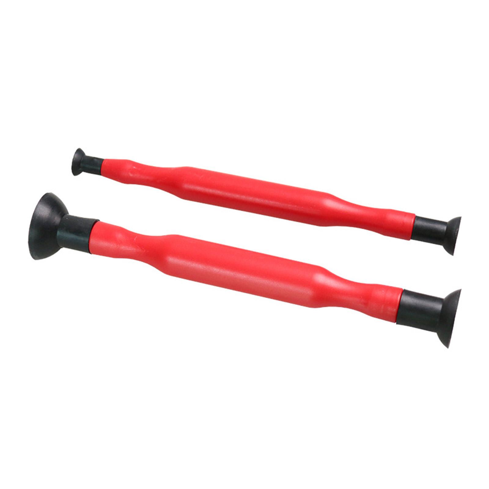 

2Pcs Valve Lapping Sticks Hand Lapping Grinding Stick Tool Sucker Kit with Sucker Cups for Vehicle Oil Systems Repair