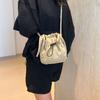 Crossbody Bag Drawstring Canvas Bag Purse Mobile Phone Bag Fashionable Nylon Shoulder Bag  Girls