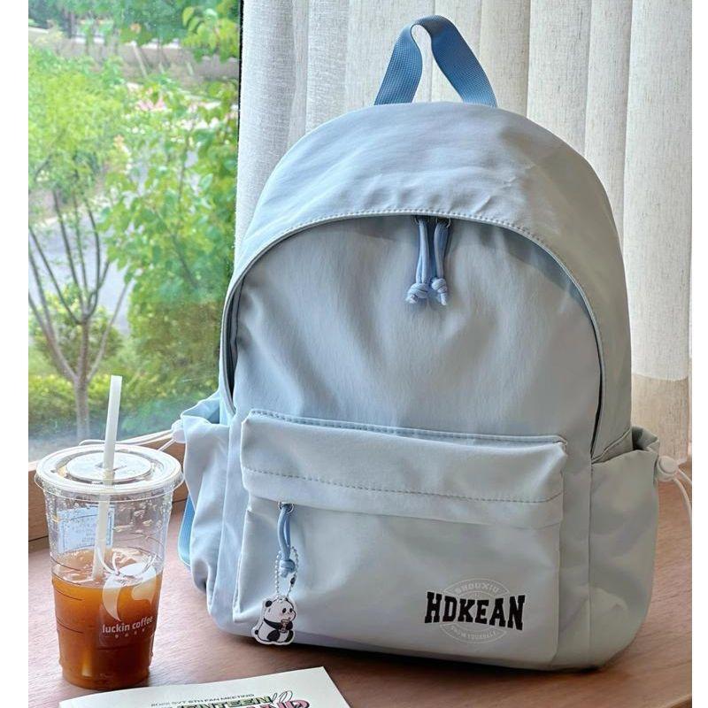 Versatile college student schoolbag women's high-value lightweight travel small backpack ins wind junior high school women's backpack