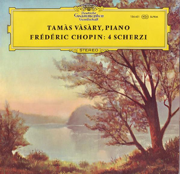 

LP Record FRÉDÉRIC CHOPIN , TAMÁS VÁSÁRY - 4 Scherzi SLPEM136451 Deutsche Grammo Germany Classical Used
