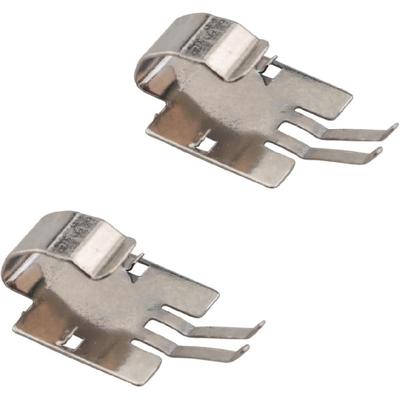 ZCZQC 2PCS Stainless Steel 7 Battery Compartment Single Shrapnel for AAA Battery Multimeter Clamp Meter Spring Contacts Replacement Parts