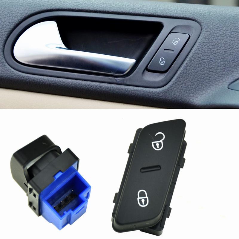 

For VW Jetta Golf 5 MK5 Passat CC Tiguan Car Central Locking Safety Switch Door Lock Button 1K0 962 125 B 1K0962125B