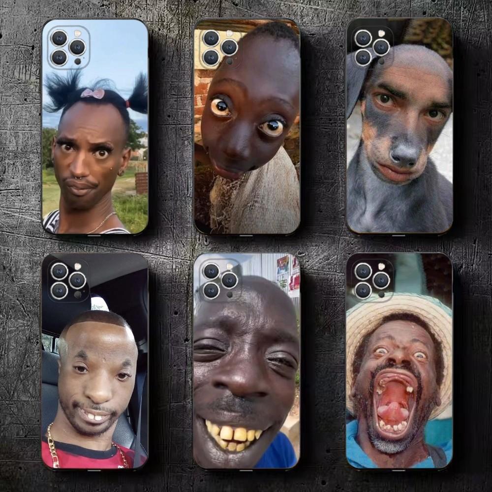 

Чехол для телефона Ugly Man Funny для iPhone 16,15,14,13,12,11,Plus,Pro Max,XS,X,XR,SE,Mini,8,7 Мягкий силиконовый черный чехол iPhone16pro zomp