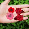 Creative Poppys Flower Shaped Silicone Mold Unique Home Decorations Mould High Temperature Resistant Jewelry Molds