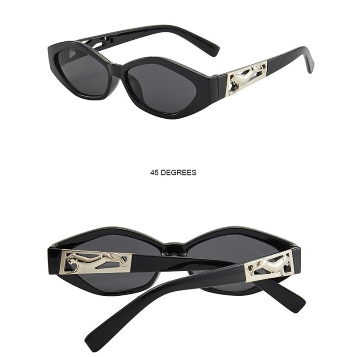 Классическая акриловая оправа Модные очки Черные очки Уличные очки Пляжные аксессуары — фото 4