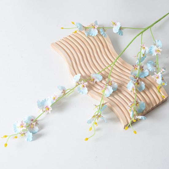 39" Artificial Phalaenopsis Flowers 5 Stems Faux Orchids Plants for Vase Bridal Shower Home Party Wedding Decoration