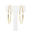 [Used] K18YG Hoop Earrings/j59-4
