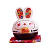 Rabbit Figurine Piggy Bank Saving Pot Jar Exquisite Decorative Container Small