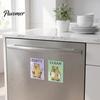 Cartoon Fridge Magnet Clean Dirty Dishwasher Magnet, Acrylic Animal Sign, Status Reminder Double-Sided & for Kitchen Decoration Sign