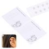 10 Pcs/Sheets Fashion Rhinestone Pearls Ear Point Stickers Ear Pressure Stick Acupuncture Auricular Ear Stickers Massage
