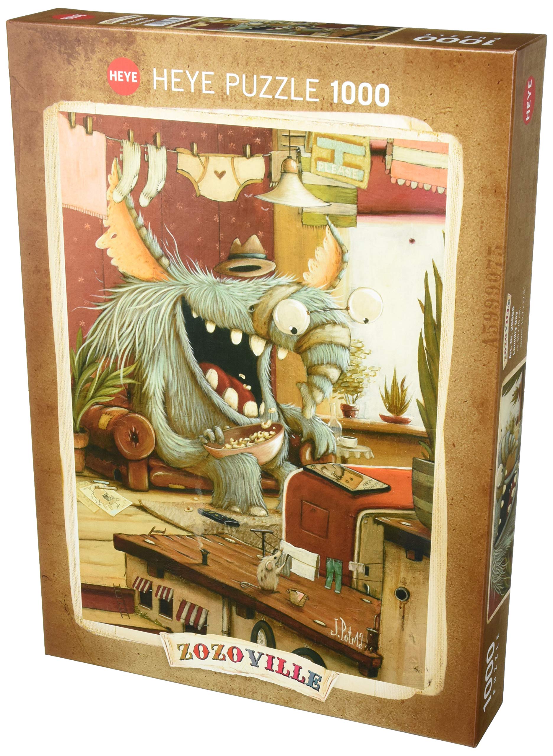 

1000 Piece HEYE Puzzle 29865 Laundry Day Zozoville