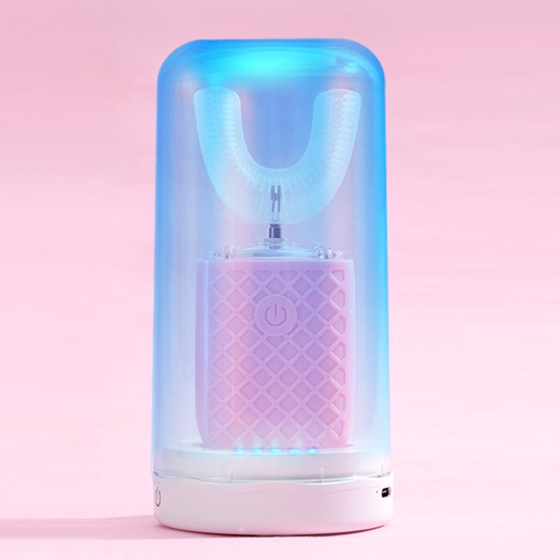 Children's & Adult Smart U-Shaped Electric Toothbrush with Soft Bristles & Magnetic Levitation Motor