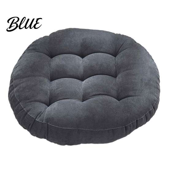 Breathable Meditation Mat Inch Ultra Round Chair Corduroy for Yoga Cushion 16.5 Soft Seat Pad Ergonomic Support Long Sitting