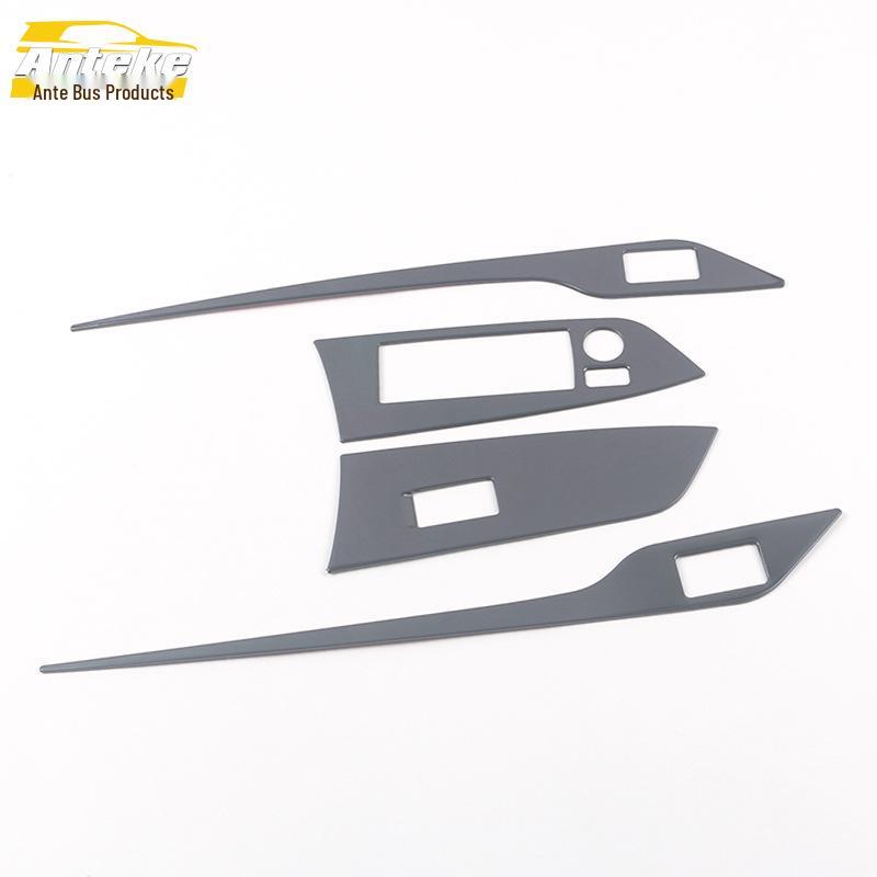 Geeignet Sienna Glas Heberahmen Autofenster Armlehne Schalter Aufkleber Zubehör