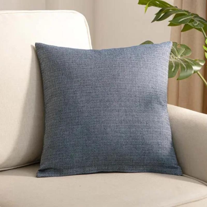 Stripe Home Sofa Pillow Case Solid Color Decoration Pillowcas 40x40cm / 45x45cm Linen Sofa Throw Cushion Cover Pillowcase
