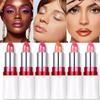Shimmering Lipstick Pearl Lip Gloss Sparkling Glitter & Shine - Long Lasting & Moisturizing Lipstick Highly Pigmented Lip Stain Gift for Women