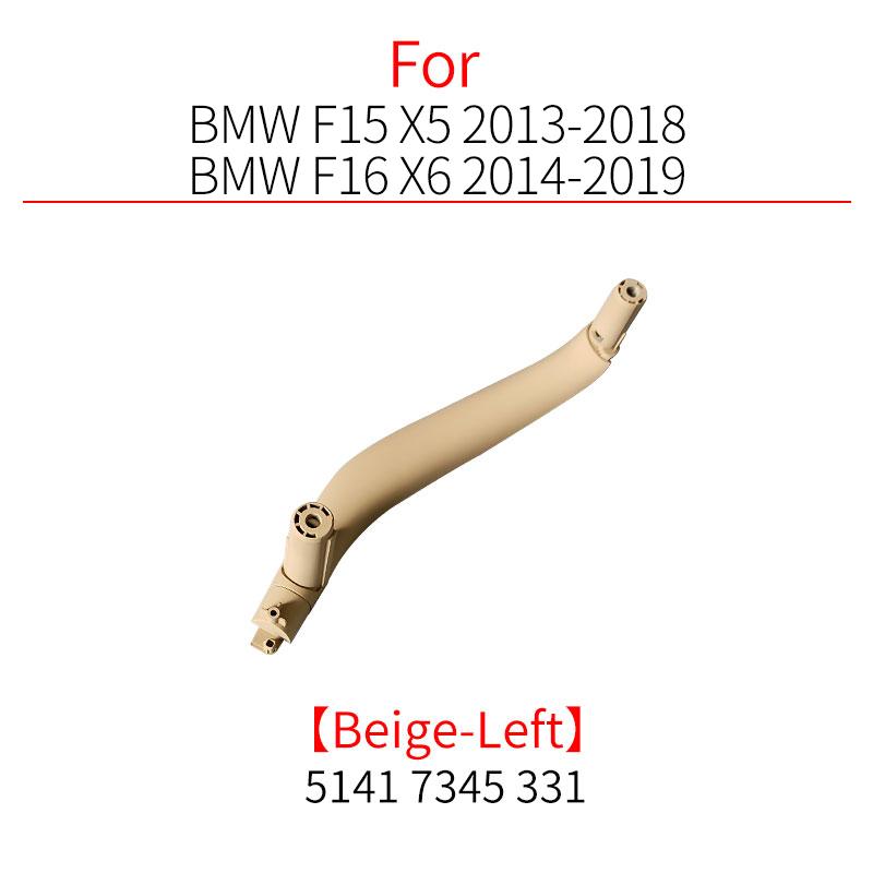 For BMW F15 F16 Car Front Rear Interior Door Handle Pull Accessory Replacement For BMW X5 X6 M 2014-